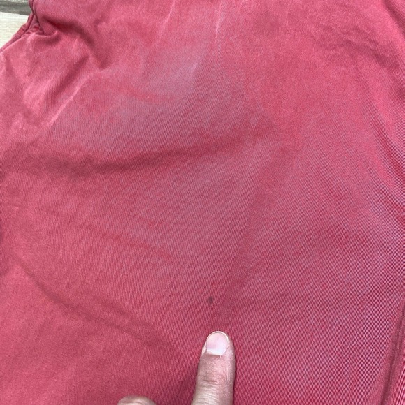 Indigo Palms Shorts Mens 34 Pink Chino Flat Front 9" - Picture 4 of 9